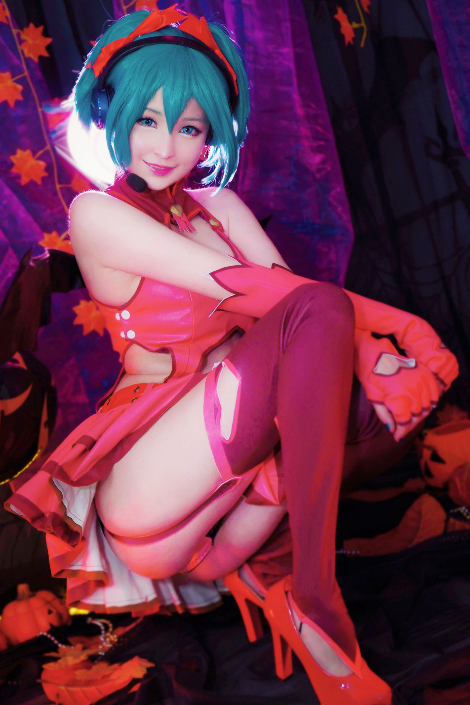 Miku Halloween Devil cosplay-图片1